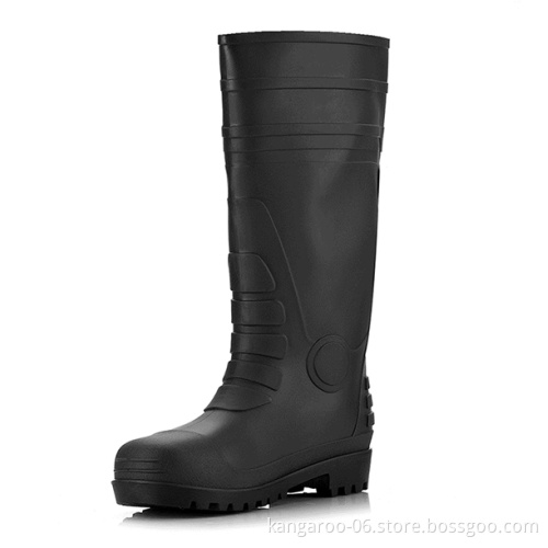 China Custom Winter Men Long Rubber Rain Waterproof Hunting Boots Wholesale